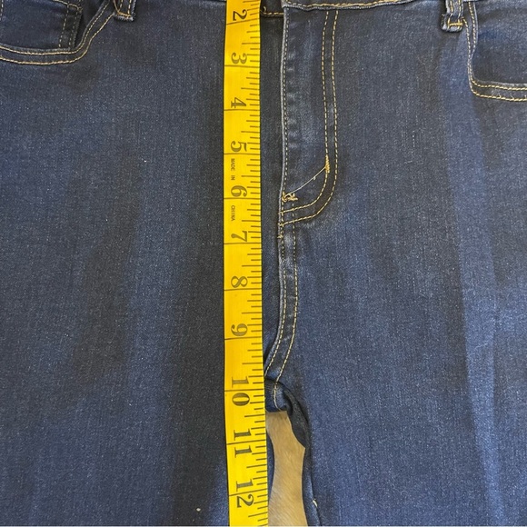 Home Folk Embroidered Flare Jeans - Blue Size 10 - Picture 10 of 12